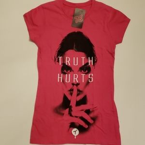 Two in the Shirt T.I.T.S ladies "Truth Hurts" Tee